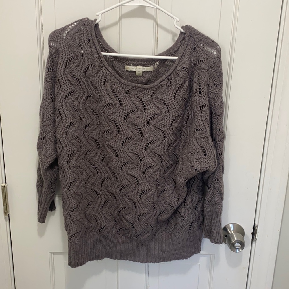 Purple sweater